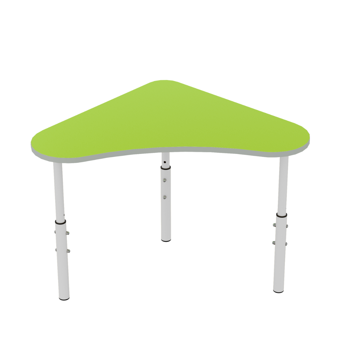 Дитячий стіл "Дзвіночок", на ростові групи №1-3, каркас - кругла металева труба, АЛМАНТ, 600х600х460-580 мм.